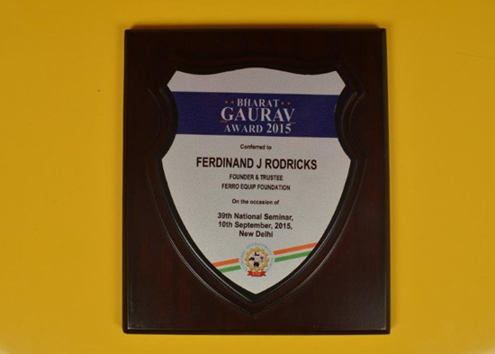 Bharat Gaurav Award 2015